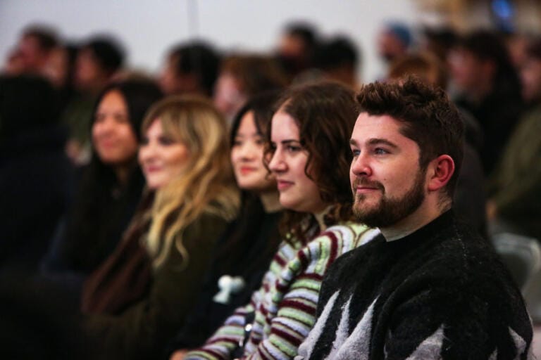 Guests and delegates networking during a conference event in Toronto